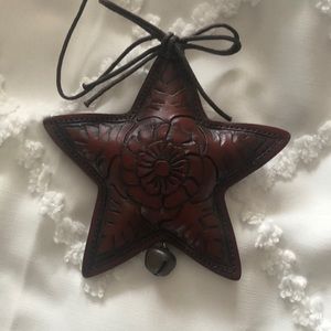 Wooden star decoration